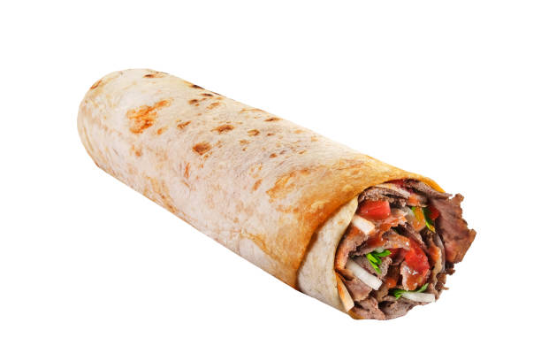 Dürüm Rollo XXL - Tamaño XXL. Pollo, ternera o mixto con ensalada. en XXL Kebab Rubí