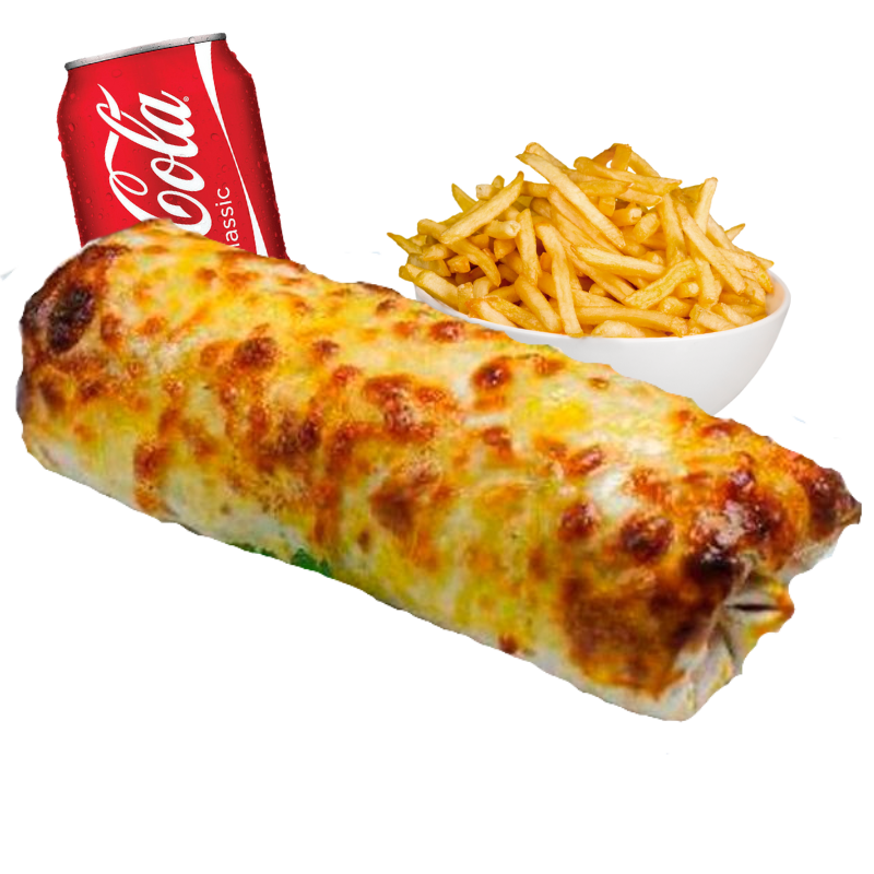 Dürüm al Horno - Gratinado al horno. en XXL Kebab Rubí